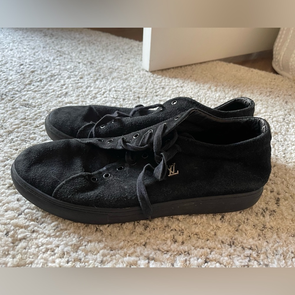 Vintage Louis Vuitton Men’s Black Sneakers
